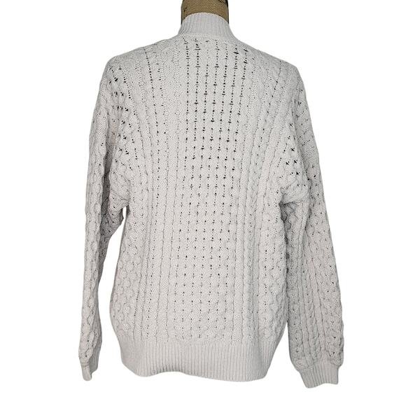 Abercrombie & Fitch Soft A&F Collection Cozy Chenille Cardigan Super Soft Size S - Picture 8 of 10